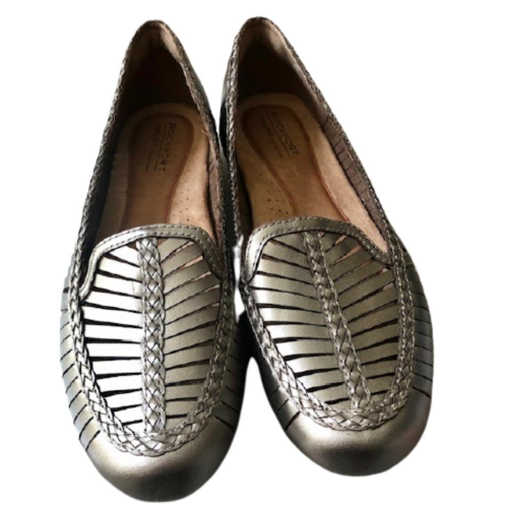 Rockport Cobb Hill Platinum Galway Loafers - 8